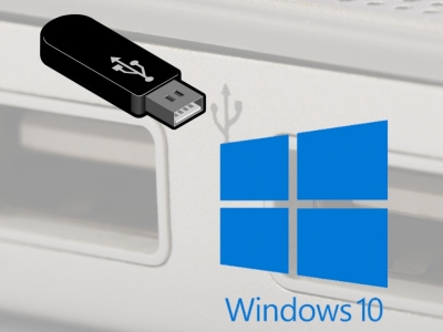 RéInstallation de Windows 10 depuis une clé bootable